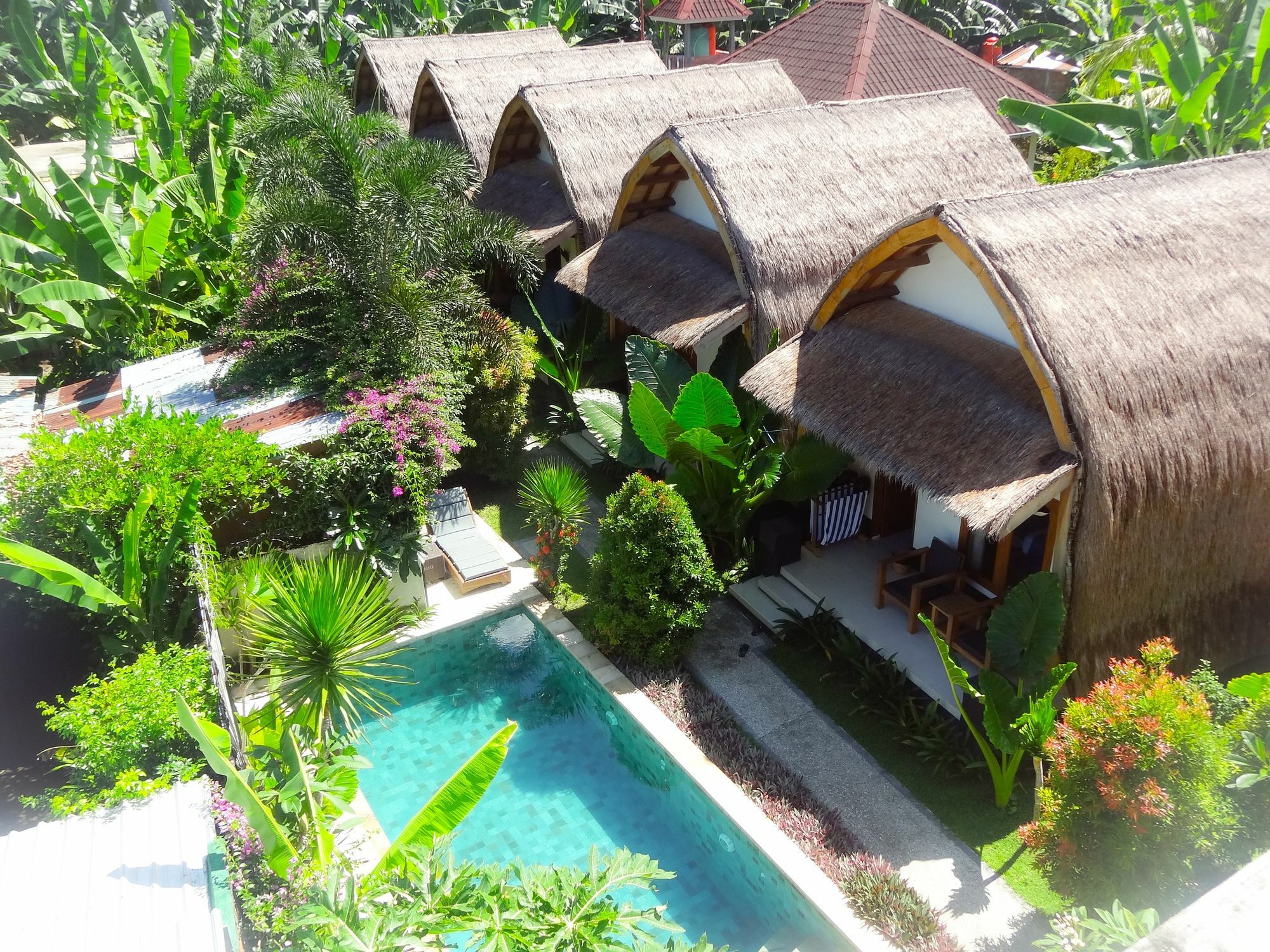 Teras Lombok Bungalow Hotel Senggigi Exterior photo